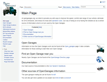 Tablet Screenshot of opengarages.org